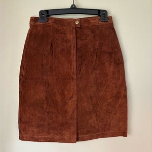 International Leather Collection Mini Skirt